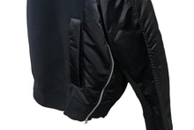 画像をギャラリービューアに読み込む, Sacai サカイ スウェット ブルゾン SPONGE SWEAT HOODIE 23-03173M AW23 再構築 ブラック ネイビー サイズ4 美品 中古 55152 