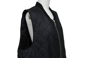 CHROME HEARTS × Matty Boy クロムハーツ マッティボーイ ナイロン キルティング ベスト ブラック 口 サイズL 美品 中古 55165