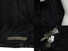 Load image into Gallery viewer, CHROME HEARTS × Matty Boy クロムハーツ マッティボーイ ナイロン キルティング ベスト ブラック 口 サイズL 美品 中古 55165