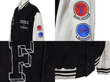 Load image into Gallery viewer, LOUIS VUITTON ルイヴィトン 17AW フラグメント 藤原ヒロシ スタジャン ジャケット 52 RM172M AOF HDB16W 美品 中古 55188
