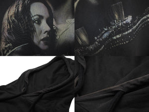 VETEMENTS ヴェトモン パーカー タイタニックプリントカットソーパーカー ブラック サイズM 16SS SS16TP15 美品 中古 55197