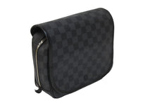 Load image into Gallery viewer, LOUIS VUITTON ルイ ヴィトン クラッチバッグ トゥルース サスペンダブル ダミエグラフィット N41419 シルバー金具 美品 中古 55225