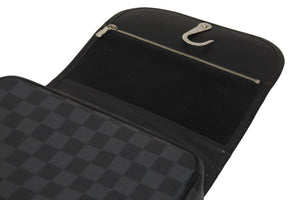 LOUIS VUITTON ルイ ヴィトン クラッチバッグ トゥルース サスペンダブル ダミエグラフィット N41419 シルバー金具 美品 中古 55225