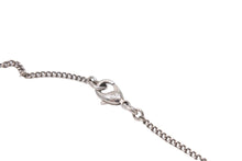 Load image into Gallery viewer, CHANEL シャネル ネックレス チョーカー ココマーク ラインストーン シルバー チェーン P13V 美品 中古 55253