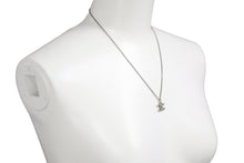 Load image into Gallery viewer, CHANEL シャネル ネックレス チョーカー ココマーク ラインストーン シルバー チェーン P13V 美品 中古 55253