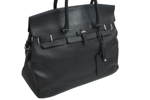 PELLE MORBIDA ペッレ モルビダ ボストンバッグ メイデンヴォヤージュ ネイビー 牛革 pmo-mb025 良品 中古 55259