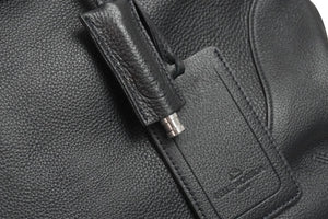 PELLE MORBIDA ペッレ モルビダ ボストンバッグ メイデンヴォヤージュ ネイビー 牛革 pmo-mb025 良品 中古 55259