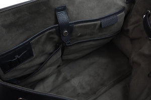 PELLE MORBIDA ペッレ モルビダ ボストンバッグ メイデンヴォヤージュ ネイビー 牛革 pmo-mb025 良品 中古 55259