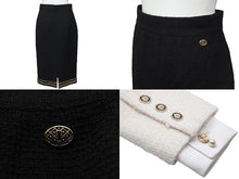Load image into Gallery viewer, 極美品 CHANEL シャネル セットアップ ジャケット スカート ツイード サイズ34/36 P64582V19676 P56912V30555 中古 55280