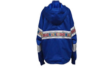 Load image into Gallery viewer, GUCCI グッチ メッシュ フード ジャケット ブルー ジップ ロゴ トップス パーカー 切り替え 511793 X9S68 サイズXS 美品 中古 55282