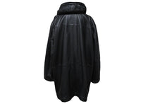 Load image into Gallery viewer, ISSEY MIYAKE イッセイミヤケ ジャケット ツモリチサト ショールカラー 80s ヴィンテージ ブラック 羊革 M RQ63010 良品 中古 55294