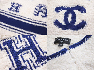 CHANEL - CHANEL シャネル ニットスカート ココマーク ブラック