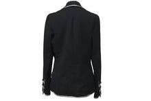Load image into Gallery viewer, CHANEL シャネル ジャケット ココマークボタン ナポレオン 06P P28757V18249 ブラック コットン サイズ36 良品 中古 55299