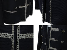 Load image into Gallery viewer, CHANEL シャネル ジャケット ココマークボタン ナポレオン 06P P28757V18249 ブラック コットン サイズ36 良品 中古 55299