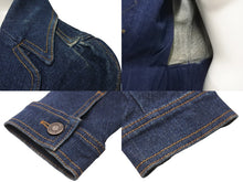 Load image into Gallery viewer, Christian Dior クリスチャンディオール デニムハートジャケット フレア ジョンガリアーノ 5A12022181 コットン 38 美品 中古 55300