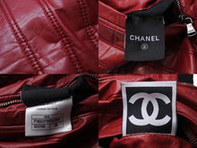 Load image into Gallery viewer, CHANEL シャネル ベスト リバーシブル スポーツライン ココマーク 09A ブラック レッド サイズ38 P36617W04354 美品 中古 55313
