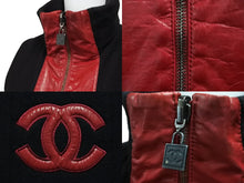 Load image into Gallery viewer, CHANEL シャネル ベスト リバーシブル スポーツライン ココマーク 09A ブラック レッド サイズ38 P36617W04354 美品 中古 55313