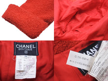 Load image into Gallery viewer, CHANEL シャネル ジャケット ショート丈 ココマークボタン PO2075VO2872 1993年秋 レッド ゴールド金具 38 美品 中古 55316