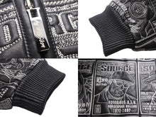 Load image into Gallery viewer, 極美品 al wissam アルウィッサム ジャケット 総刺繍 SOURCE MAGAZINE レザージャケット 中古 55358