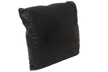 Load image into Gallery viewer, CHROME HEARTS クロムハーツ クッション インテリア CHプラス クロスパッチ ブラック シルバー925 レザー 美品 中古 55363