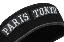 Load image into Gallery viewer, LOUIS VUITTON ルイヴィトン FRAGMENT フラグメント パリストーキョーワッペンベレー帽 M73748 17SS ブラック 美品 中古 55365