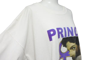 Prince プリンス MUSICOLOGY TOUR Vintage T-shirt 半袖Ｔシャツ 2004年 ツアー ホワイト コットン 美品 中古 55368