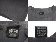 Load image into Gallery viewer, STUSSY ステューシー ヴィンテージ SS COUPE 半袖Ｔシャツ ブラック トップス ロゴ サイズL 中古 55371