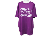 Load image into Gallery viewer, LOUIS VUITTON ルイヴィトン 半袖Ｔシャツ パープル 13SS モノグラムデザイン RM131M H3JR05JEZ コットン 美品 中古 55388