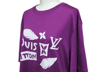Load image into Gallery viewer, LOUIS VUITTON ルイヴィトン 半袖Ｔシャツ パープル 13SS モノグラムデザイン RM131M H3JR05JEZ コットン 美品 中古 55388