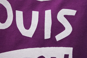 LOUIS VUITTON ルイヴィトン 半袖Ｔシャツ パープル 13SS モノグラムデザイン RM131M H3JR05JEZ コットン 美品 中古 55388