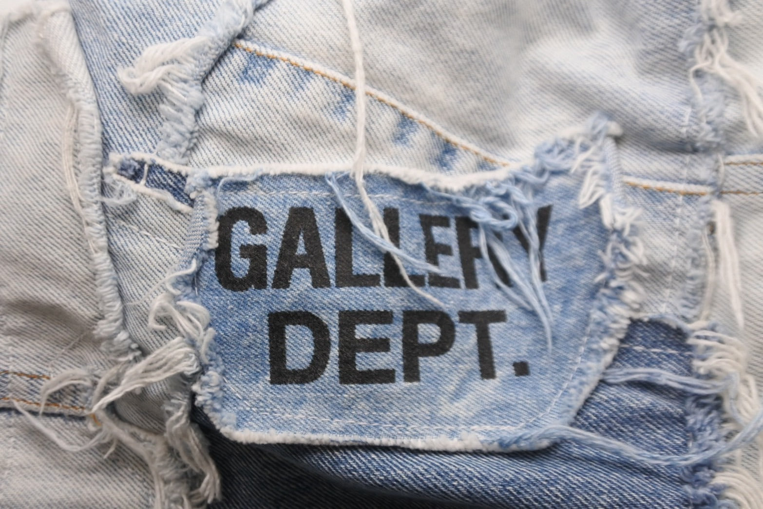 極美品 GALLERY DEPT. ギャラリーデプト デニムショートパンツ