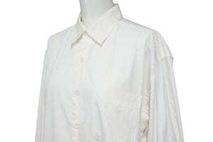 A BATHING APE アベイシングエイプ COMME des GARÇONS コムデギャルソン 長袖シャツ ホワイト 001SHG721909X 良品 中古 55392 