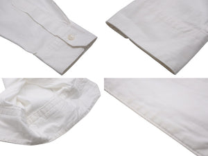 A BATHING APE アベイシングエイプ COMME des GARÇONS コムデギャルソン 長袖シャツ ホワイト 001SHG721909X 良品 中古 55392 