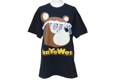 KANYE WESTｘ村上隆 カニエウエスト 半袖Ｔシャツ 熊 glow in the dark tour ヴィンテージ 2008 サイズS 良品 中古 55404