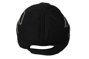 CHANEL シャネル スポーツライン キャップ 帽子 ココマーク ブラック ホワイト ドレイク M ナイロン 美品 中古 55408