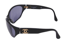 Load image into Gallery viewer, CHANEL シャネル サングラス アイウェア ココマーク ブラック 04155 美品 中古 55415
