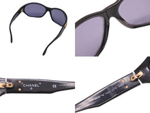Load image into Gallery viewer, CHANEL シャネル サングラス アイウェア ココマーク ブラック 04155 美品 中古 55415