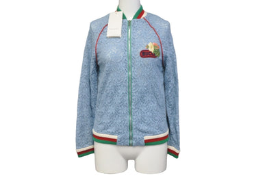 同様 GUCCI グッチジャケット トラックジャケット レース ブルー サイズ 12 542998 ZB421 中古 55422 
