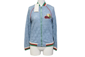 同様 GUCCI グッチジャケット トラックジャケット レース ブルー サイズ 12 542998 ZB421 中古 55422 