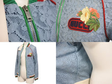 画像をギャラリービューアに読み込む, 同様 GUCCI グッチジャケット トラックジャケット レース ブルー サイズ 12 542998 ZB421 中古 55422 