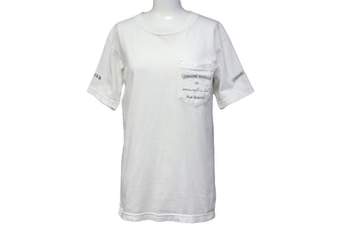 CHROME HEARTS クロムハーツ 半袖 Ｔシャツ マックスフィールドダガーバックプリントサイズ S ホワイト 良品 中古 55427