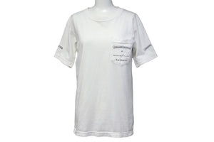 CHROME HEARTS クロムハーツ 半袖 Ｔシャツ マックスフィールドダガーバックプリントサイズ S ホワイト 良品 中古 55427