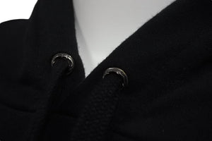 CHROME HEARTS クロムハーツ パーカー タイヤトラック セメタリークロス ブラック XL 2212-304-4017 美品 中古 55428
