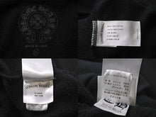 Load image into Gallery viewer, CHROME HEARTS クロムハーツ パーカー タイヤトラック セメタリークロス ブラック XL 2212-304-4017 美品 中古 55428