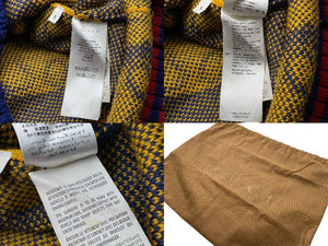 GUCCI グッチ カーディガン テディベア ジャカード ネイビー ウール 439694 X5F50 サイズS 美品 中古 55431