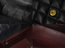 Load image into Gallery viewer, CHANEL シャネル ループショルダーバッグ ココマーク マトラッセ 4番台 1997年 ラムスキン ネイビー ゴールド金具 美品 中古 55456