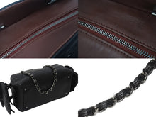 Load image into Gallery viewer, CHANEL シャネル ハンドバッグ ワンショルダーバッグ ココマーク ラムスキン 11番台 2007年 ブラック シルバー金具 美品 中古 55495