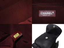 Load image into Gallery viewer, CHANEL シャネル ハンドバッグ ワンショルダーバッグ ココマーク ラムスキン 11番台 2007年 ブラック シルバー金具 美品 中古 55495