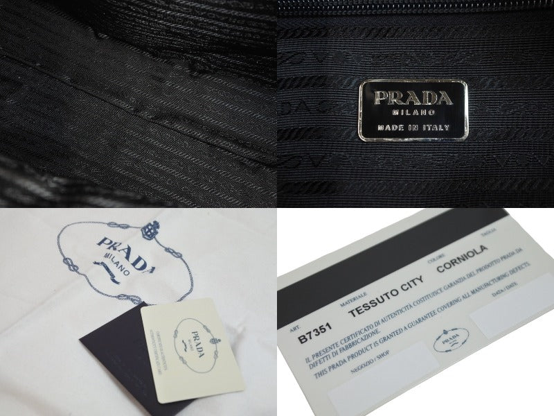 PRADA プラダ TESSUTO CITY トートバッグ ショルダーバッグ PRADA プラダ TESSUTO CITY トートバッグ ショルダーバッグ