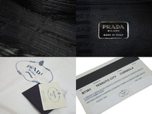 Load image into Gallery viewer, PRADA プラダ TESSUTO CITY トートバッグ ショルダーバッグ トライアングルロゴ ナイロン 茶色 ブラウン B7351 美品 中古 55513